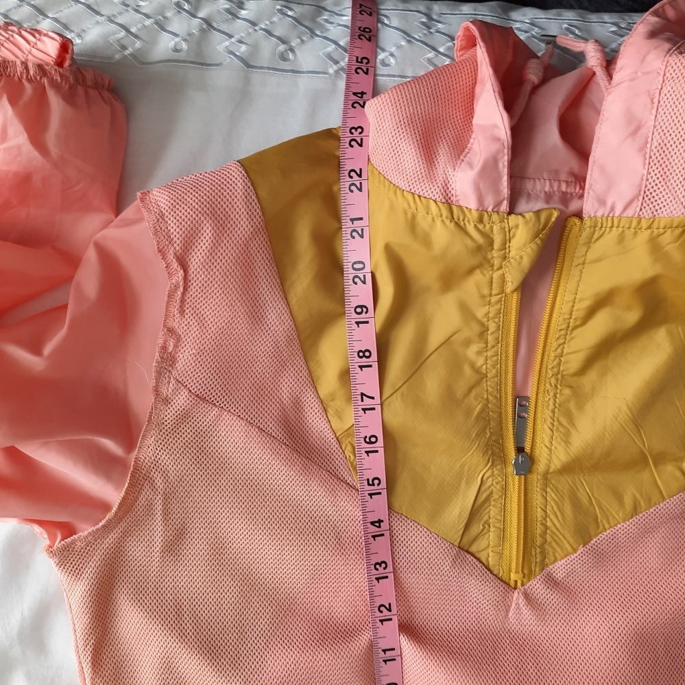 Cotton On Windbreaker Hoodie Half Zip, Small - Picture 4 of 6